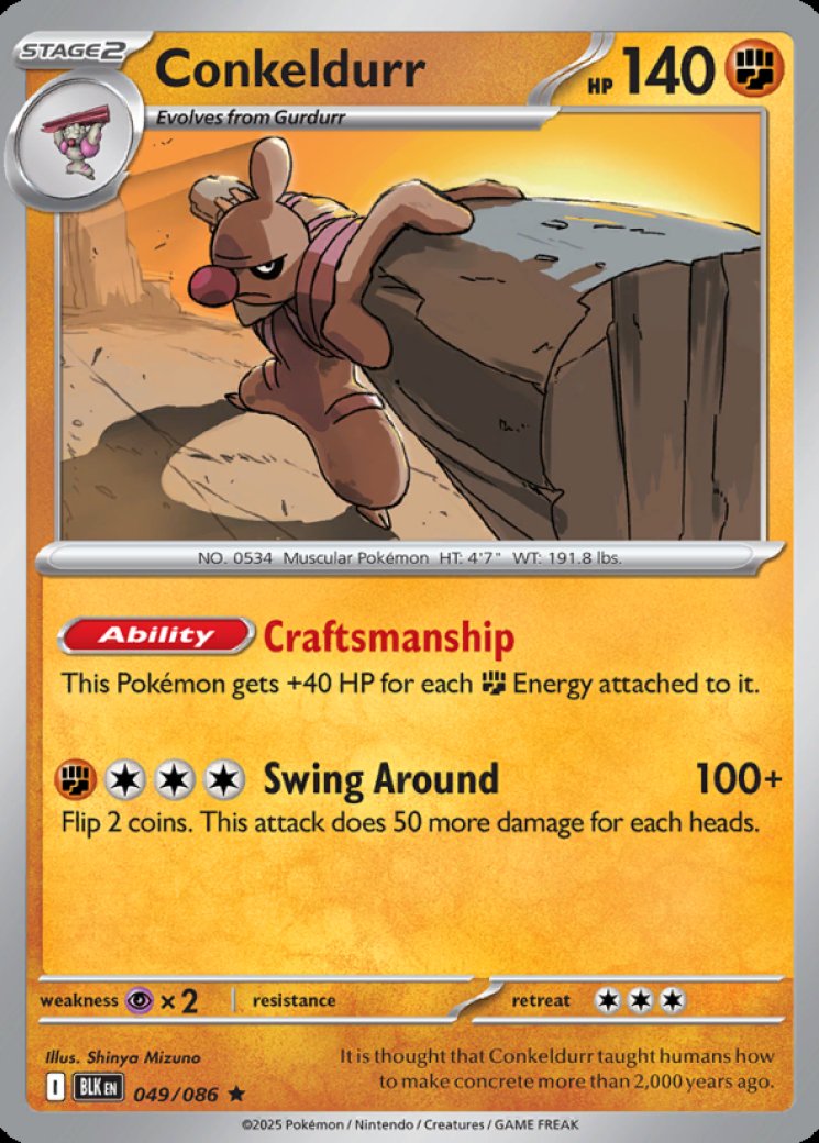 conkeldurr pokemon card value Pokémon TCG Pokémon Go Conkeldurr V 075/071 Japanese CGC 9 – PayMore Pooler