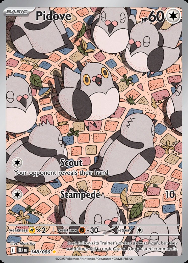 Pidove - 148/086 148/86 Price 2026 | Black Bolt