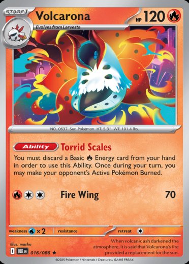 Volcarona (Master Ball Pattern)