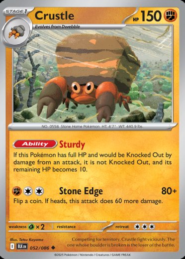 Crustle (Master Ball Pattern)