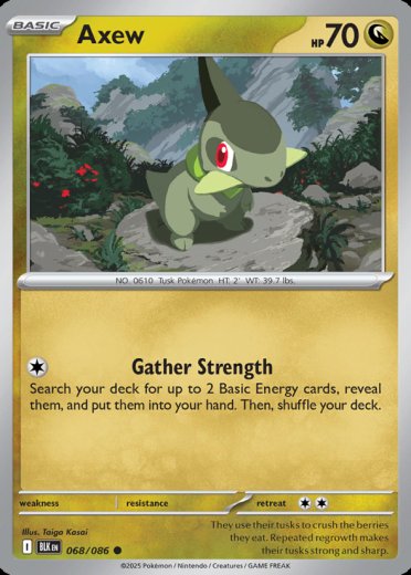 Axew (Master Ball Pattern)