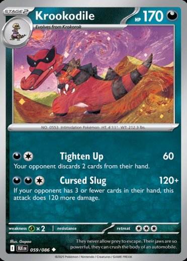 Krookodile (Poke Ball Pattern)