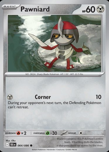 Pawniard (Poke Ball Pattern)