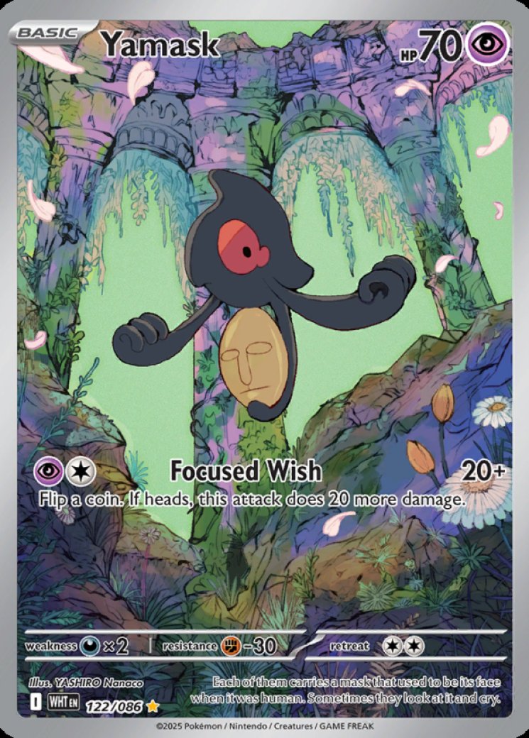 Yamask - 122/086 - White Flare - Pokemon Card Prices & Trends