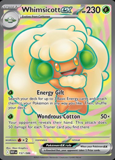 Whimsicott ex - 157/086