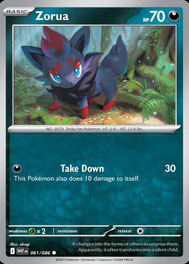 Zorua (Master Ball Pattern)