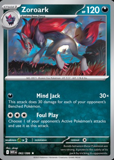 Zoroark (Master Ball Pattern)