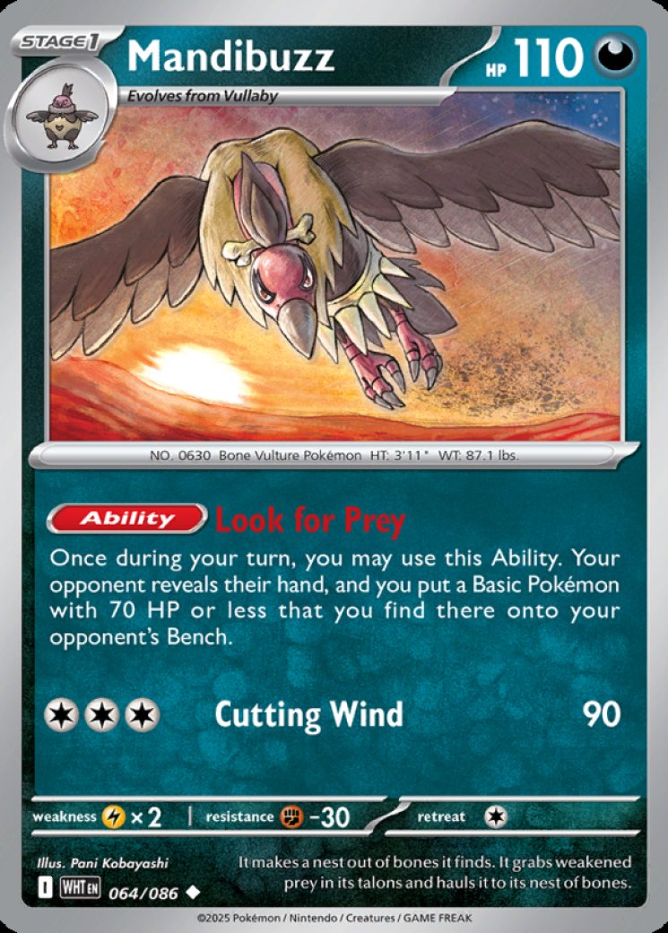 mandibuzz pokemon card value Mandibuzz Card Prices & Value 2026