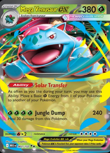 Mega Venusaur ex - 003/132
