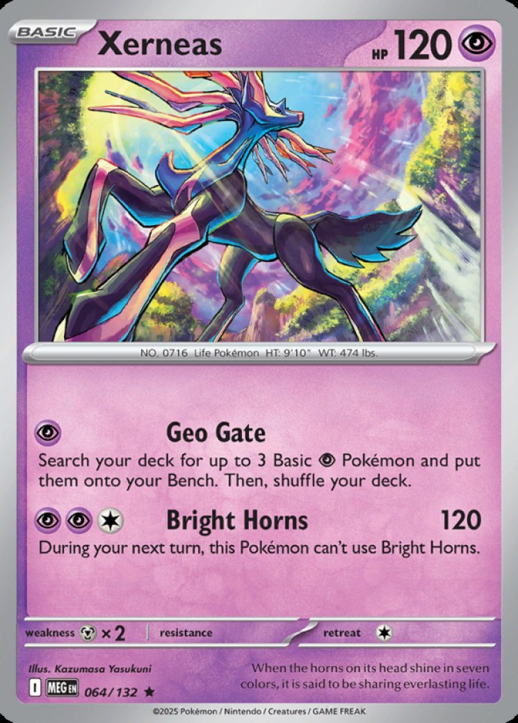 Xerneas 64/132 Price 2026 | Mega Evolution