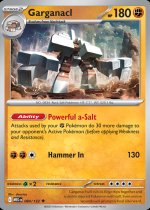 Garganacl - 084/132 - Mega Evolution - Pokemon Card Prices & Trends
