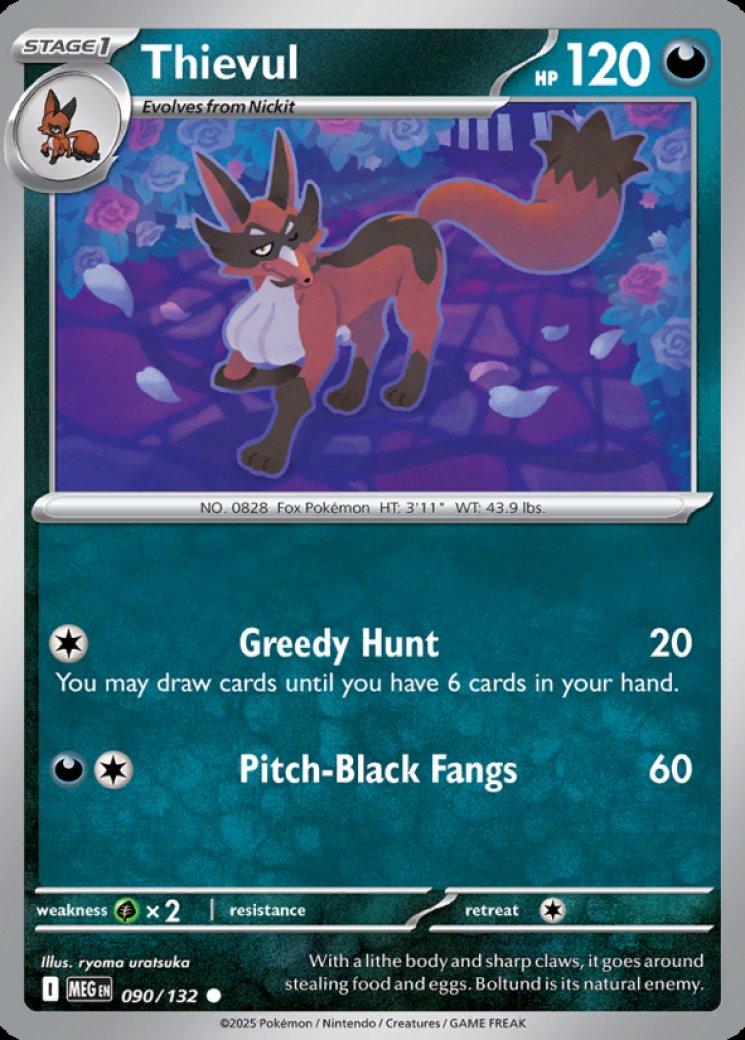 thievul pokemon card value Thievul Card Prices & Value 2026