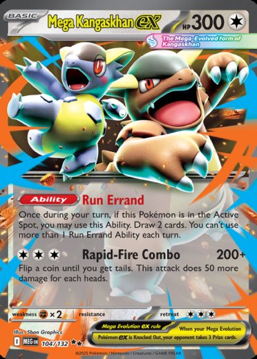 Mega Kangaskhan ex - 104/132