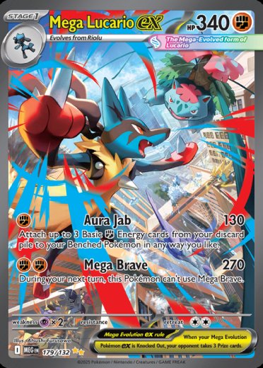 Mega Lucario ex - 179/132