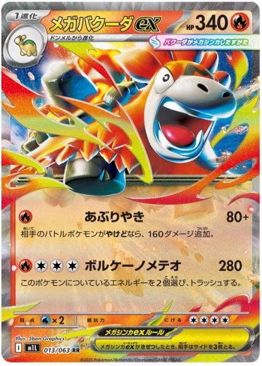 Mega Camerupt ex - 013/063