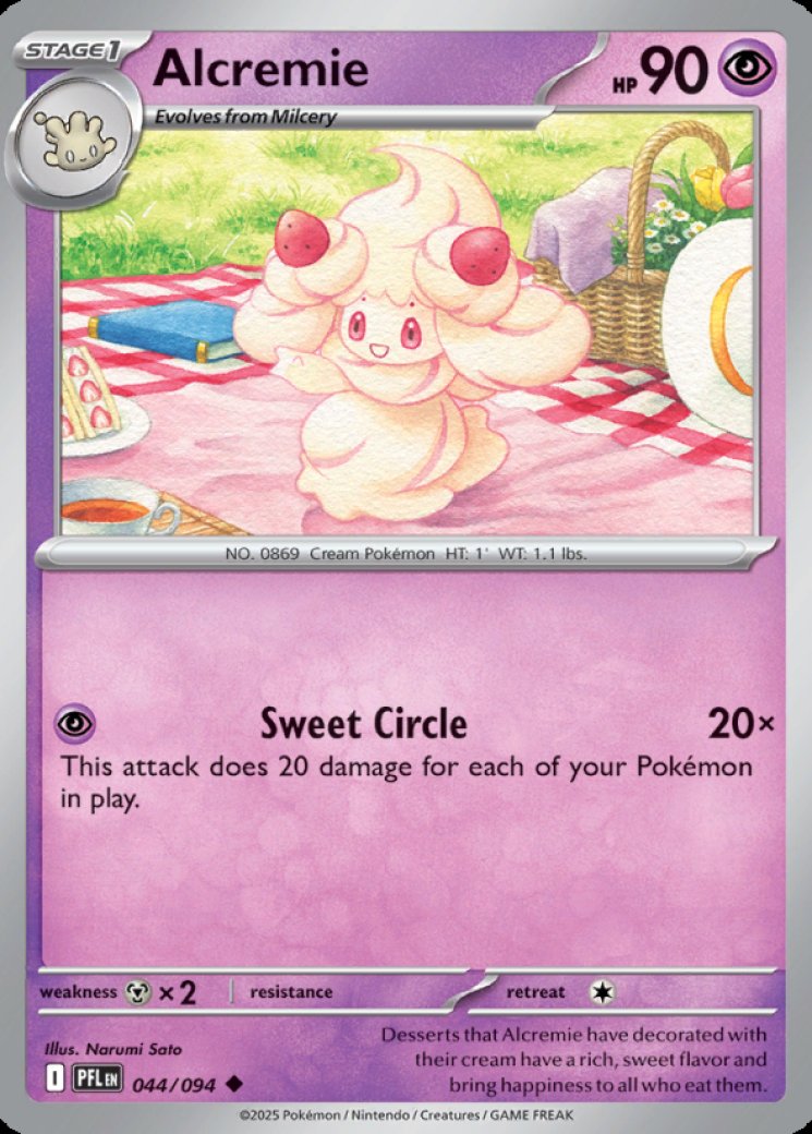 Alcremie - Phantasmal Flames - Pokemon Card Prices & Trends