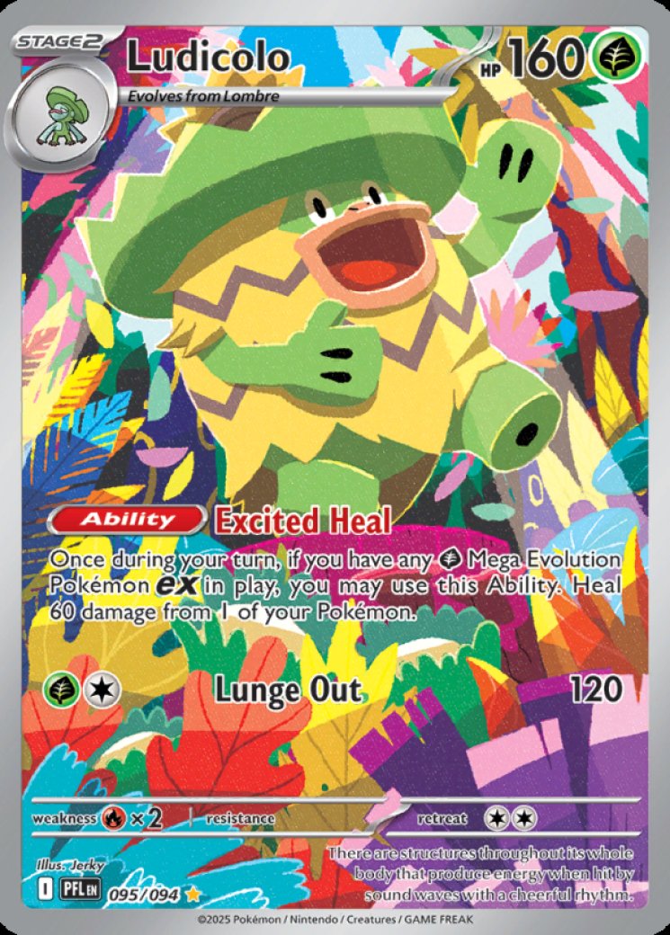 Ludicolo - 095/094 95/94 Price 2026 | Phantasmal Flames