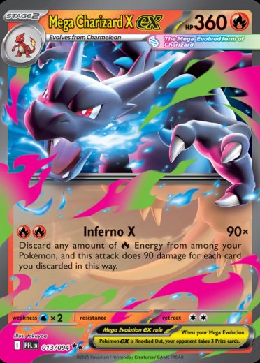Mega Charizard X ex - 013/094