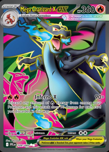 Mega Charizard X ex - 109/094