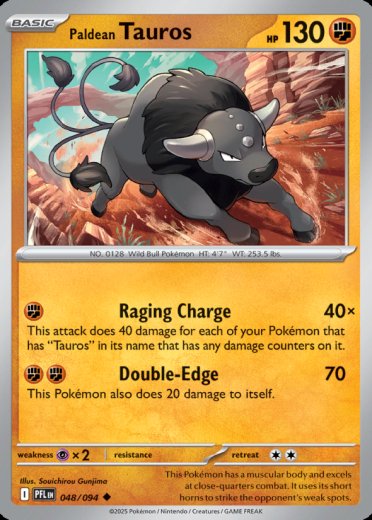 Paldean Tauros