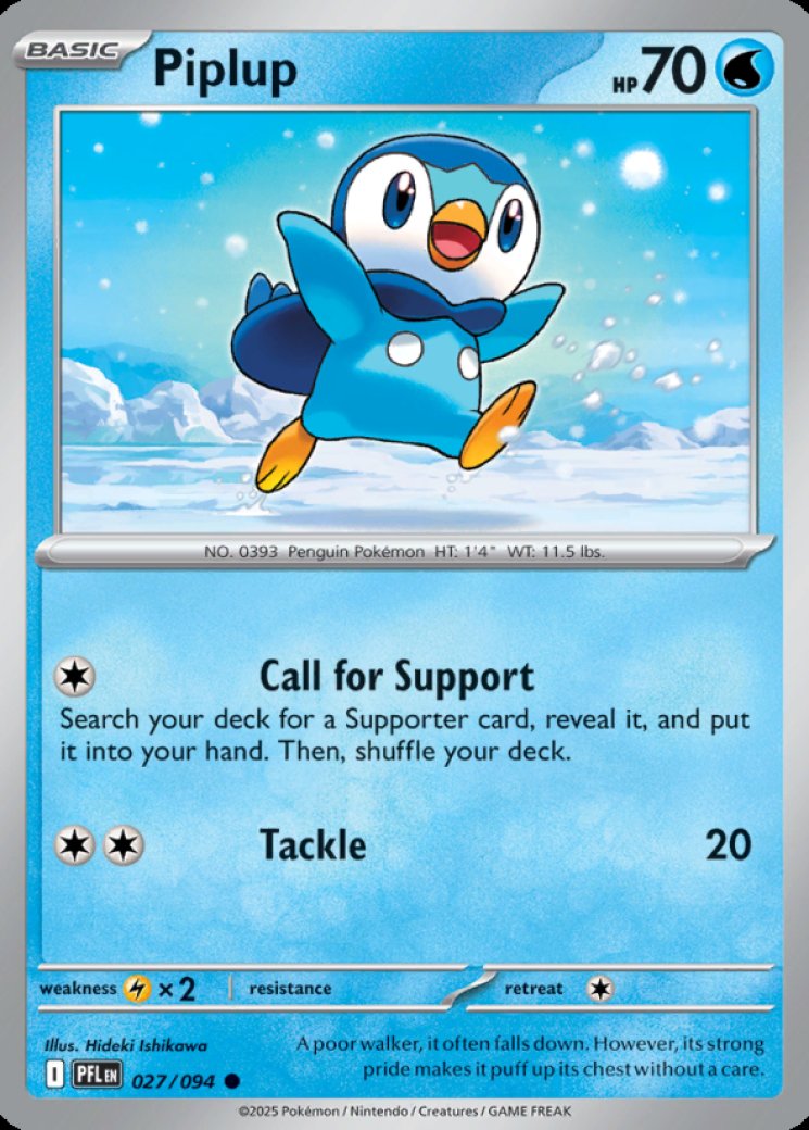 Piplup - 098/094 98/94 Price 2026 | Phantasmal Flames