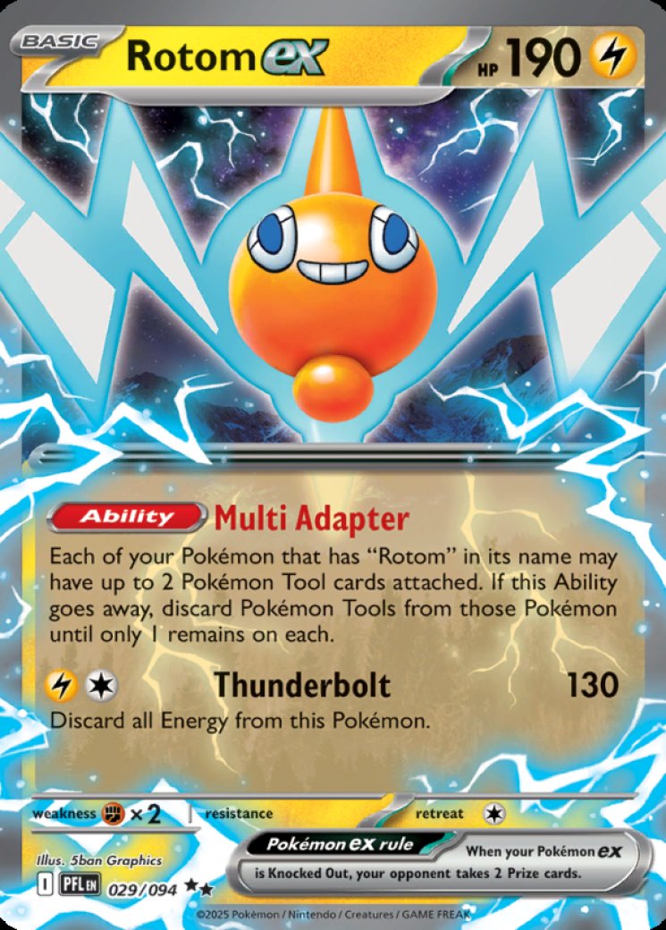 Rotom ex - 029/094 29/94 Price 2026 | Phantasmal Flames