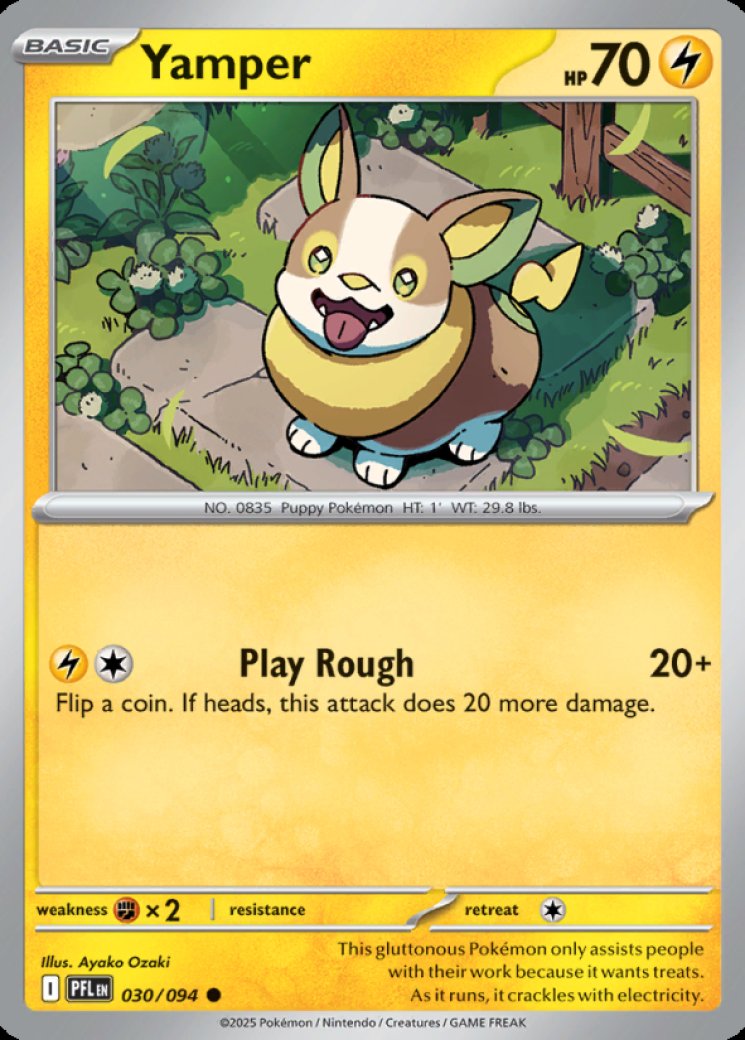 Yamper - 030/094 30/94 Price 2026 | Phantasmal Flames