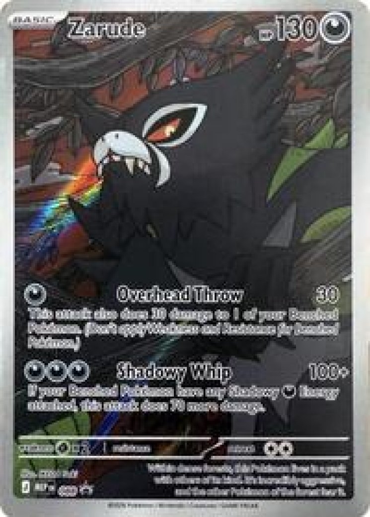 pokemon zarude card Prices & Value 2026 [Fire]2 Pokemon Scarlet and Violet Destined