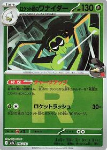 Team Rocket's Spidops (Team Rocket Pattern)