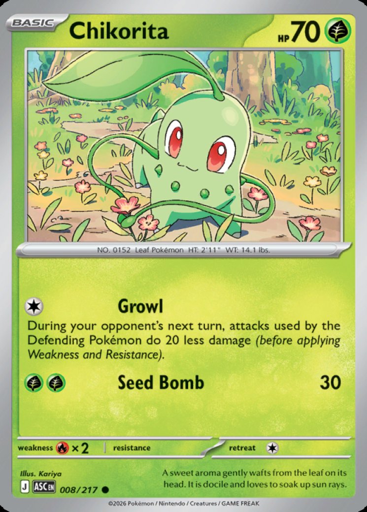 Chikorita (54) 54/111 Price 2026 | Neo Genesis