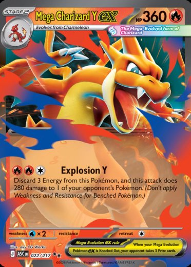 Mega Charizard Y ex - 022/217