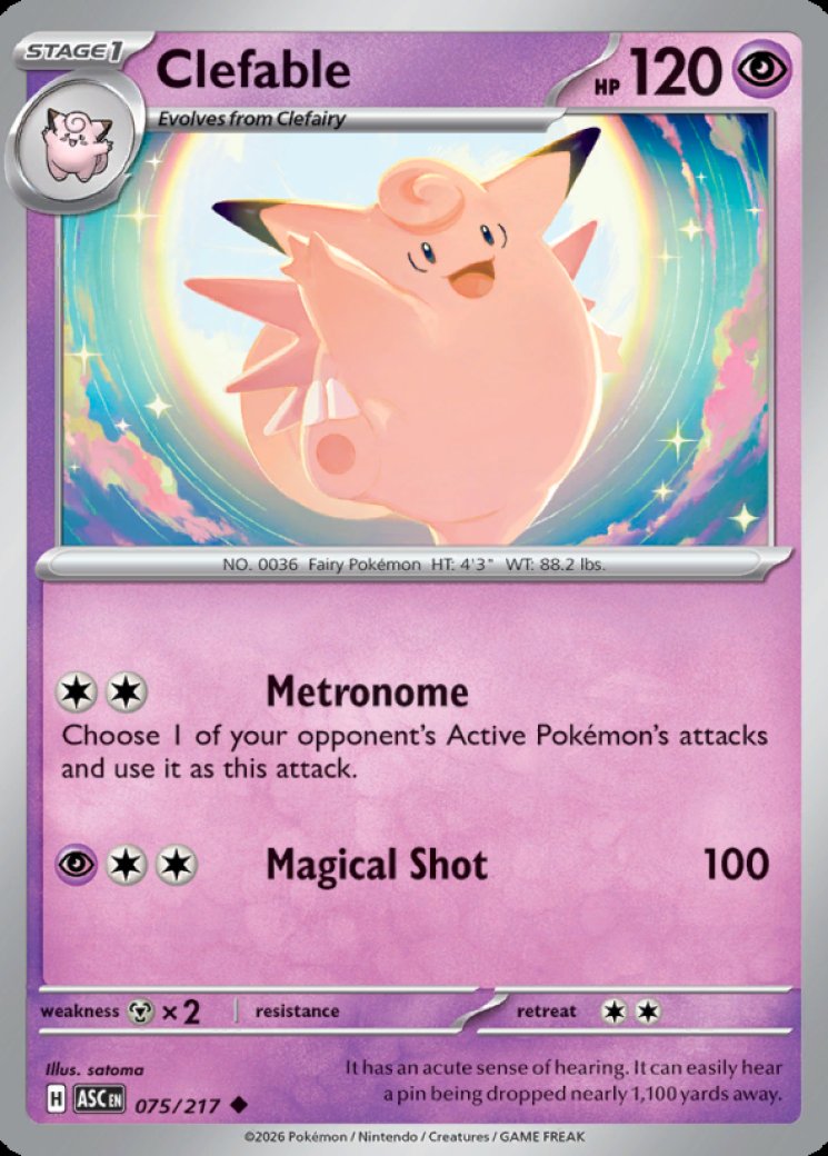 clefable holographic pokemon card value Pokmon TCG Jungle 1/64 Holo Unlimited Holo Rare for sale online Encased in a durable acrylic holder to highlight the vibrant artwork of this fan Clefable 01/64 Jungle Holo for