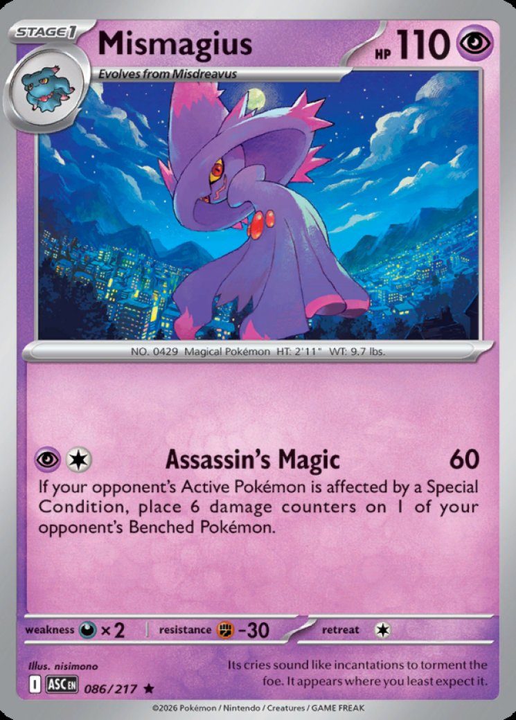 Mismagius - Pokemon Card Prices & Trends