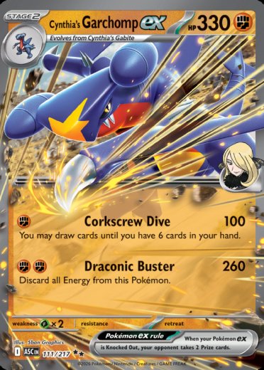 Cynthia's Garchomp ex