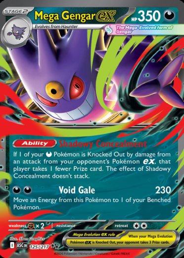 Mega Gengar ex - 125/217