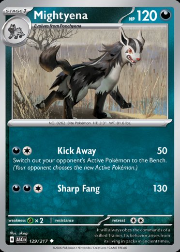 Mightyena - 129/217