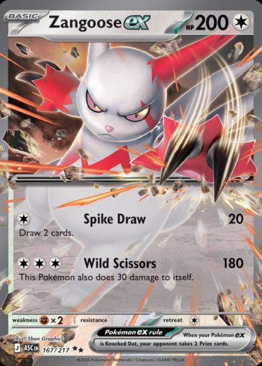 Zangoose ex