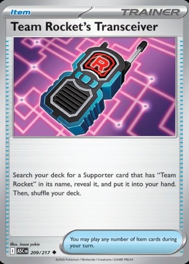 Team Rocket's Transceiver - 209/217