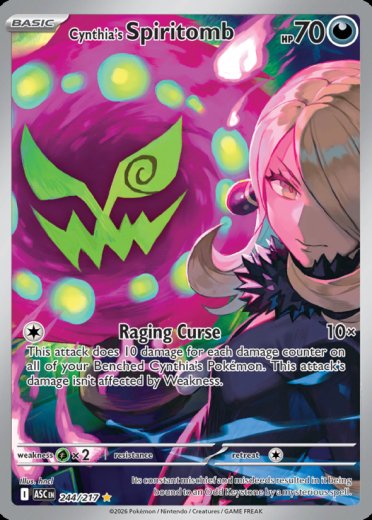 Cynthia's Spiritomb - 244/217