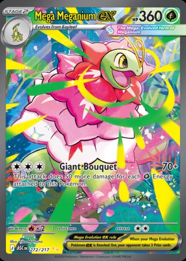 Mega Meganium ex - 272/217