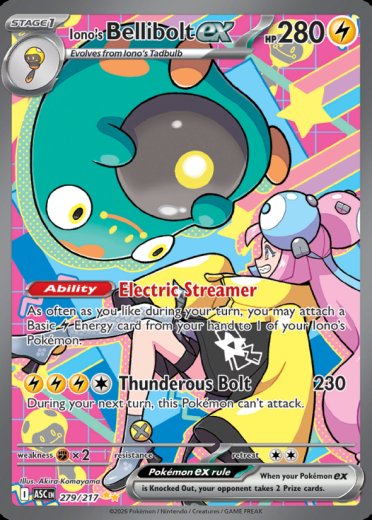 Iono's Bellibolt ex - 279/217