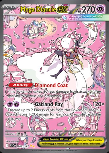 Mega Diancie ex - 282/217