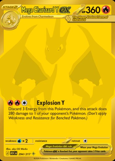 Mega Charizard Y ex - 294/217