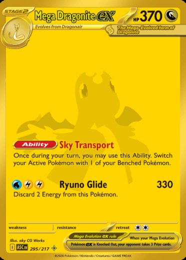 Mega Dragonite ex - 295/217