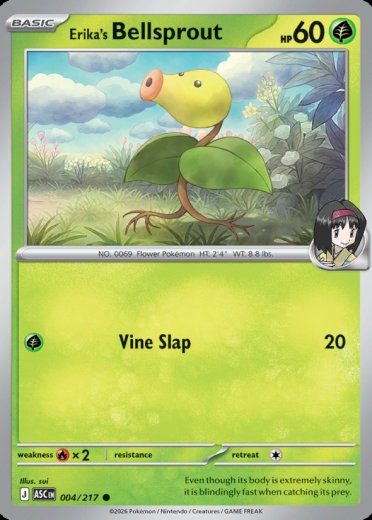 Erika's Bellsprout (Poke Ball)