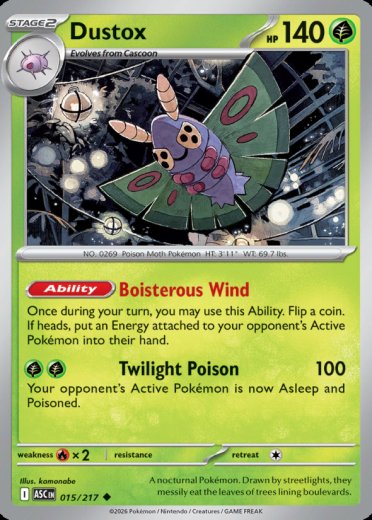 Dustox - 015/217 (Love Ball)