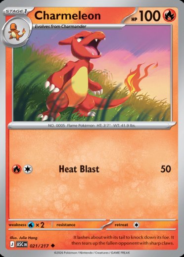 Charmeleon (Energy Symbol Pattern)