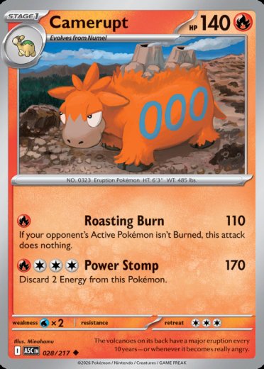 Camerupt (Energy Symbol Pattern)