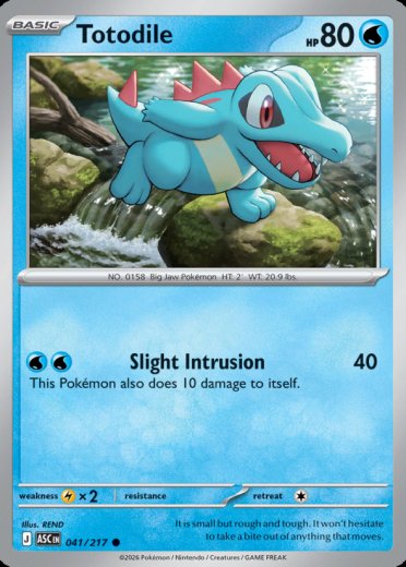 Totodile (Energy Symbol Pattern)