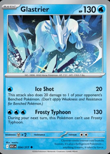 Glastrier (Energy Symbol Pattern)